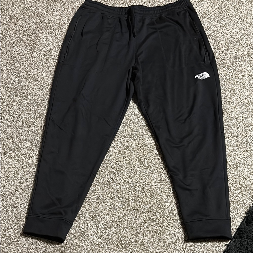 The North Face Black Jogger Sweatpants with Tapered Fit